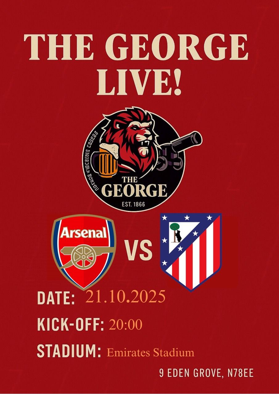 Arsenal v Atlético Madrid (UCL) Screening